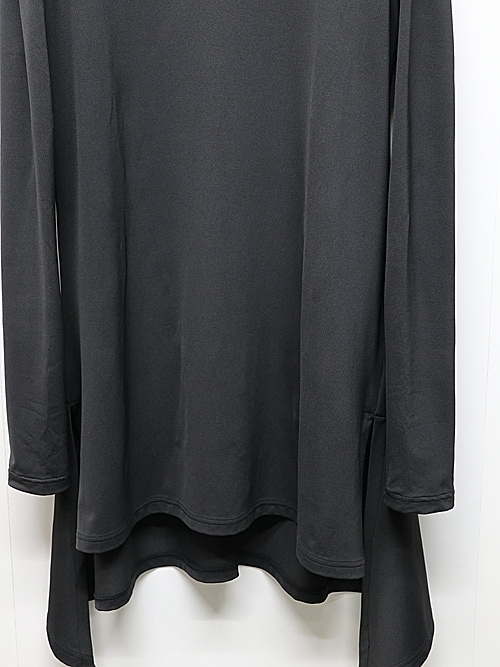 �㴰���THE ONENESS�������ͥ�/ECO BEATENJIKU High Neck Flare PullOver/Black