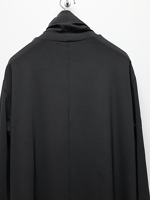 �㴰���THE ONENESS�������ͥ�/ECO BEATENJIKU High Neck Flare PullOver/Black
