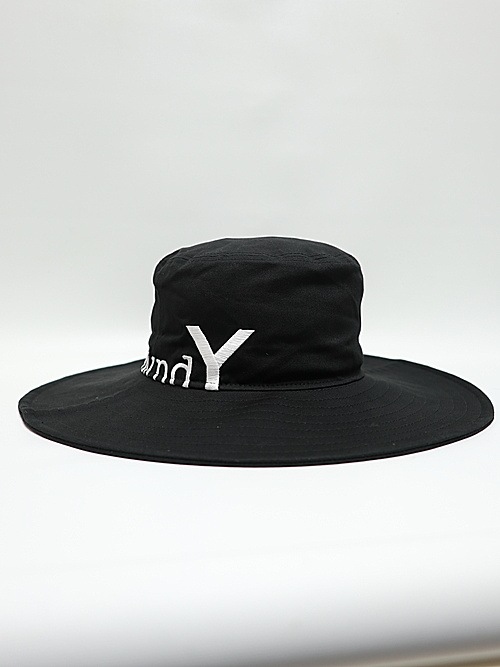 Ground Y�����饦��ɥ磻/NEWERA ADV LIGHT GY SIDE LOGO BLK WHT/BLACK