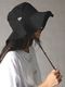 Ground Y�����饦��ɥ磻/NEWERA ADV LIGHT GY SIDE LOGO BLK WHT/BLACK
