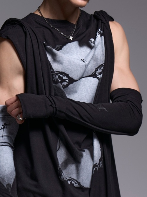 (ͽ���ʡ�4��5������ͽ��/kiryuyrik������奦����奦/BEATENJIKU Armband/Black