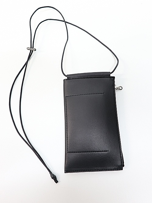 Ground Y饦ɥ磻/ARTIFICIAL LEATHER PHONE SHOULDER CASE/BLK