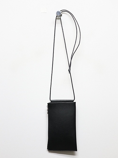 Ground Y饦ɥ磻/ARTIFICIAL LEATHER PHONE SHOULDER CASE/BLK