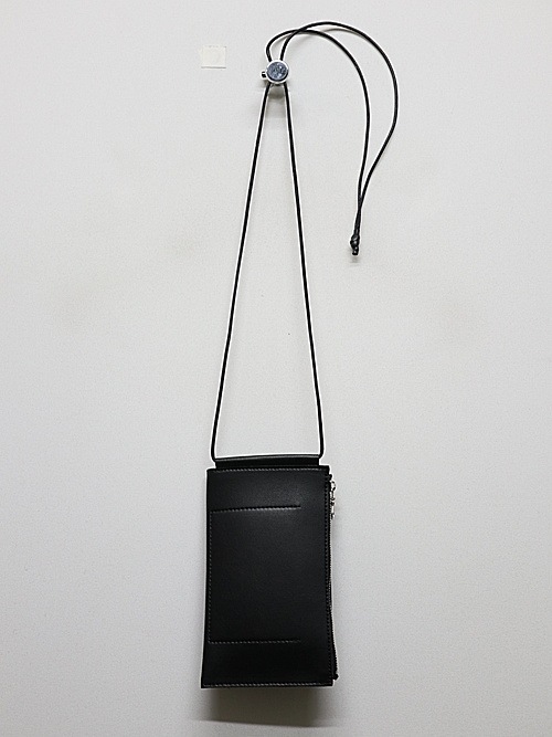 Ground Y饦ɥ磻/ARTIFICIAL LEATHER PHONE SHOULDER CASE/BLK