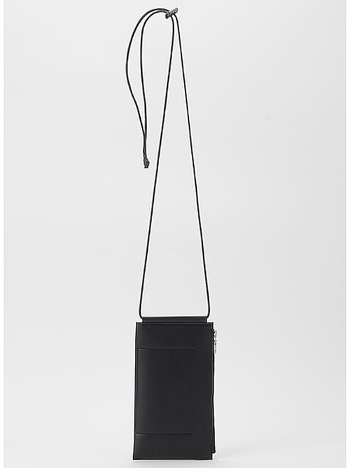 Ground Y饦ɥ磻/ARTIFICIAL LEATHER PHONE SHOULDER CASE/BLK