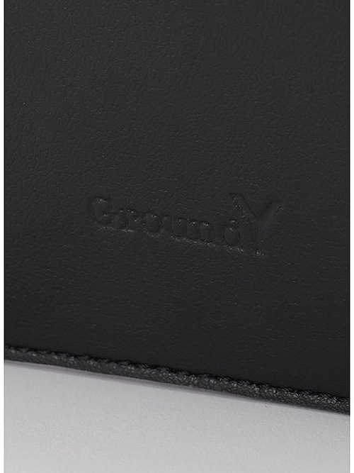 Ground Y饦ɥ磻/ARTIFICIAL LEATHER PHONE SHOULDER CASE/BLK