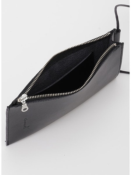 SALE30%OFF/Ground Y饦ɥ磻/ARTIFICIAL LEATHER PHONE SHOULDER CASE/BLK.