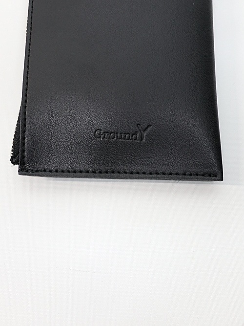 SALE30%OFF/Ground Y饦ɥ磻/ARTIFICIAL LEATHER PHONE SHOULDER CASE/BLK.