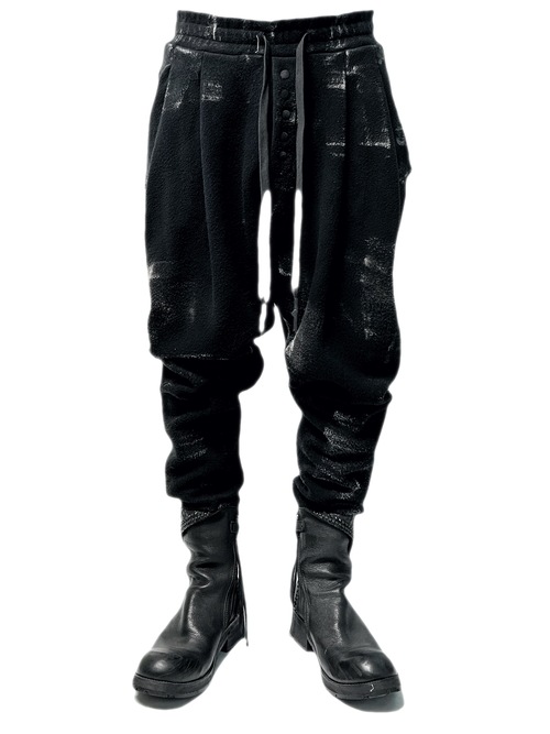 SALE40%OFF/KMRii/Cotton Fleece Cordoba Jodhpurs Pants/Black.