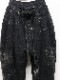 SALE40%OFF/KMRii/Cotton Fleece Cordoba Jodhpurs Pants/Black.