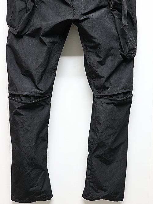 nude:masahiko maruyama ̡:ޥҥޥ/Movekeeoer Fabric SLIM CARGO PANTS/Black