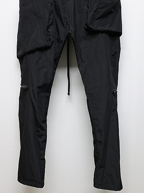 nude:masahiko maruyama ̡:ޥҥޥ/Movekeeoer Fabric SLIM CARGO PANTS/Black