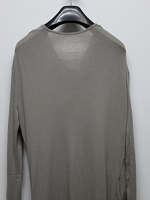 SALE40%OFF/JULIUS����ꥦ��/TEXTURE JERSEY CUT & SEWN4/CEMENT.