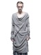 (ͽ)89ͽ/JULIUSꥦ/TEXTURE JERSEY CUT & SEWN4/CEMENT