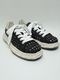 Maison MIHARA YASUHIROCHARLES original sole studded canvas Low-Top sneakers/BLK