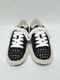 Maison MIHARA YASUHIROCHARLES original sole studded canvas Low-Top sneakers/BLK