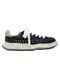 Maison MIHARA YASUHIROCHARLES original sole studded canvas Low-Top sneakers/BLK