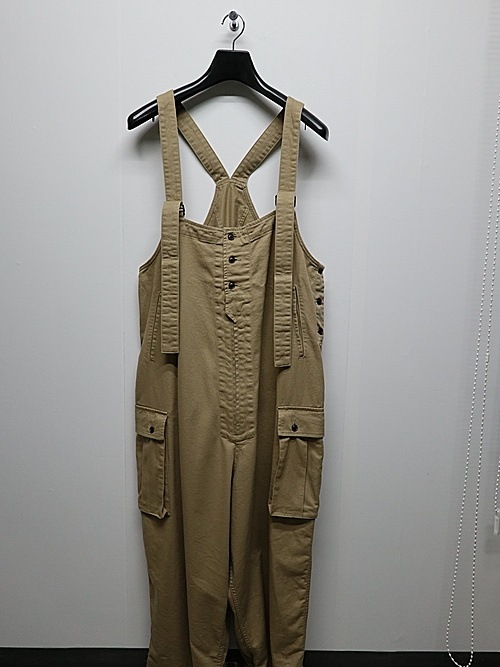 Yohji Yamamoto襦ޥ/B.S.C/DRILL M-WORK OVERALL/BEIGE