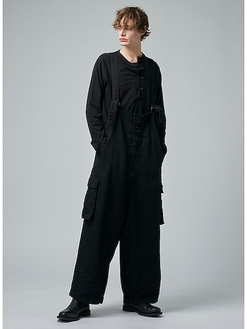 Yohji Yamamoto襦ޥ/B.S.C/DRILL M-WORK OVERALL/BEIGE