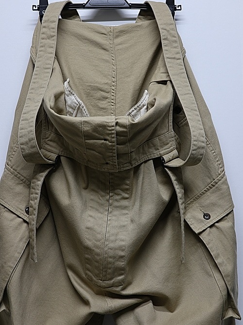 Yohji Yamamoto襦ޥ/B.S.C/DRILL M-WORK OVERALL/BEIGE