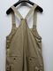 Yohji Yamamoto襦ޥ/B.S.C/DRILL M-WORK OVERALL/BEIGE