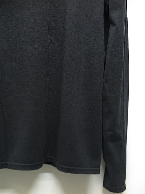 wjk֥른/basic V-neck L/S/black