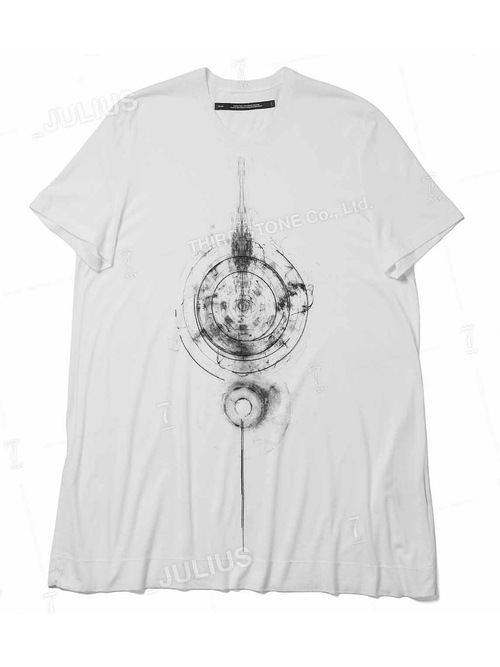 (ͽ����)1��2������ͽ��/JULIUS����ꥦ��/COTTON/MODAL JERSEY CUT & SEWN2/OFF WHITE