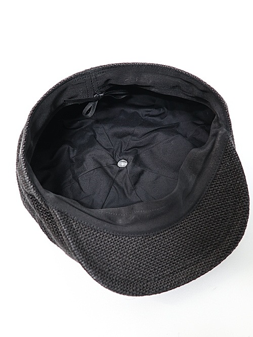 Ground Y�����饦��ɥ磻/HESSIAN CLOTH CASQUETTE/BLACK
