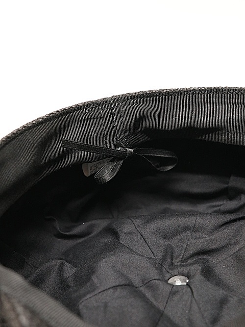 Ground Y�����饦��ɥ磻/HESSIAN CLOTH CASQUETTE/BLACK