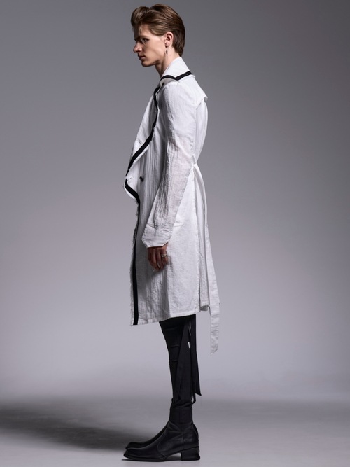 (ͽ���ʡ�5��6������ͽ��/kiryuyrik������奦����奦/W-Gaze Napoleon Coat/White