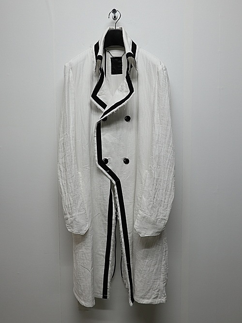 (ͽ���ʡ�5��6������ͽ��/kiryuyrik������奦����奦/W-Gaze Napoleon Coat/White