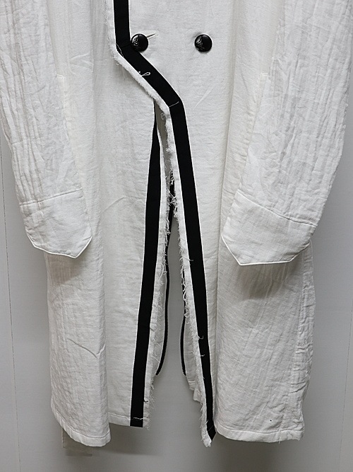 (ͽ���ʡ�5��6������ͽ��/kiryuyrik������奦����奦/W-Gaze Napoleon Coat/White