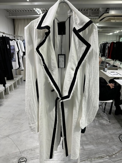 (ͽ���ʡ�5��6������ͽ��/kiryuyrik������奦����奦/W-Gaze Napoleon Coat/White