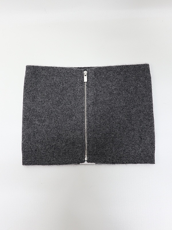 ATTACHMENT�������å�����/CASHMERE KNIT NECK WARMER/X.GRAY