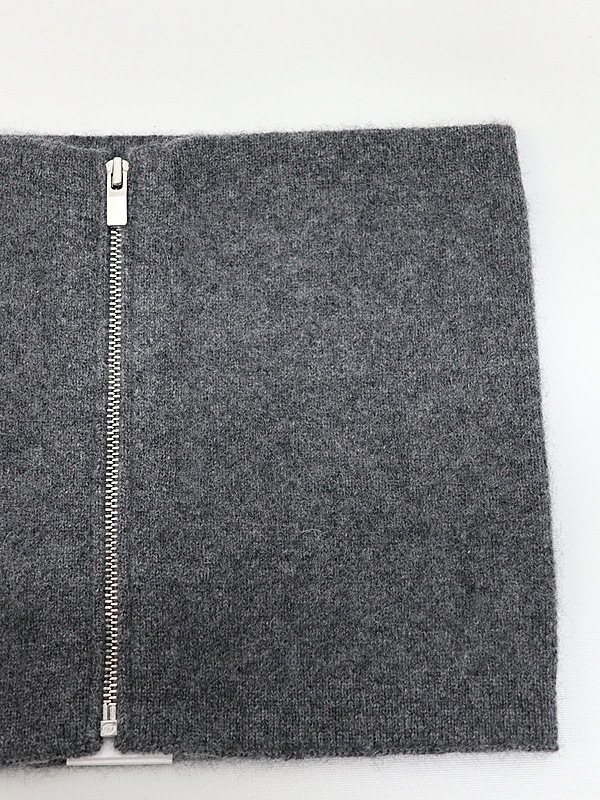 ATTACHMENT�������å�����/CASHMERE KNIT NECK WARMER/X.GRAY