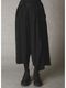 Ground Y�����饦��ɥ磻/TA/PE CREPE DE CHINE WRAP PANTS/BLACK