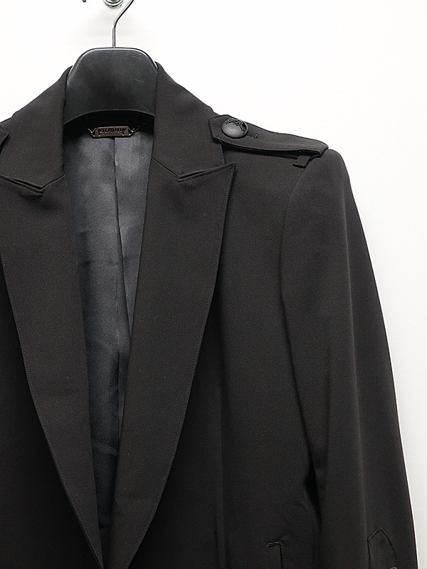 (ͽ���ʡ�9������10������ͽ��/kiryuyrik������奦����奦/PE Gabardine Short Goth Jacket/Black