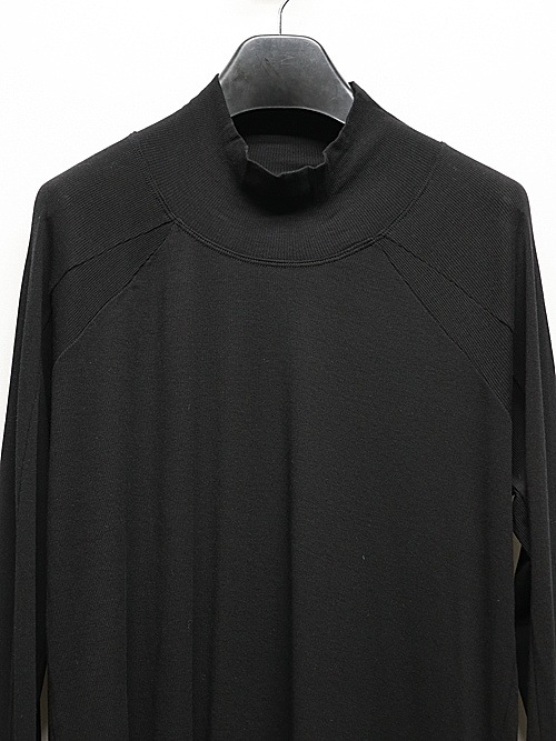 SALE40%OFF/JULIUS����ꥦ��/COTTON RIB CUT & SEWN3/BLACK.