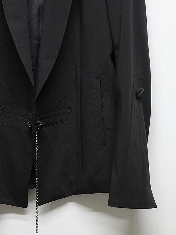 (ͽ���ʡ�9������10������ͽ��/kiryuyrik������奦����奦/PE Gabardine Short Goth Jacket/Black