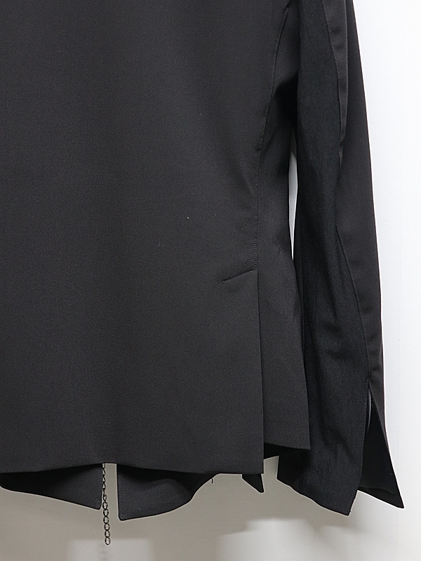 (ͽ���ʡ�9������10������ͽ��/kiryuyrik������奦����奦/PE Gabardine Short Goth Jacket/Black