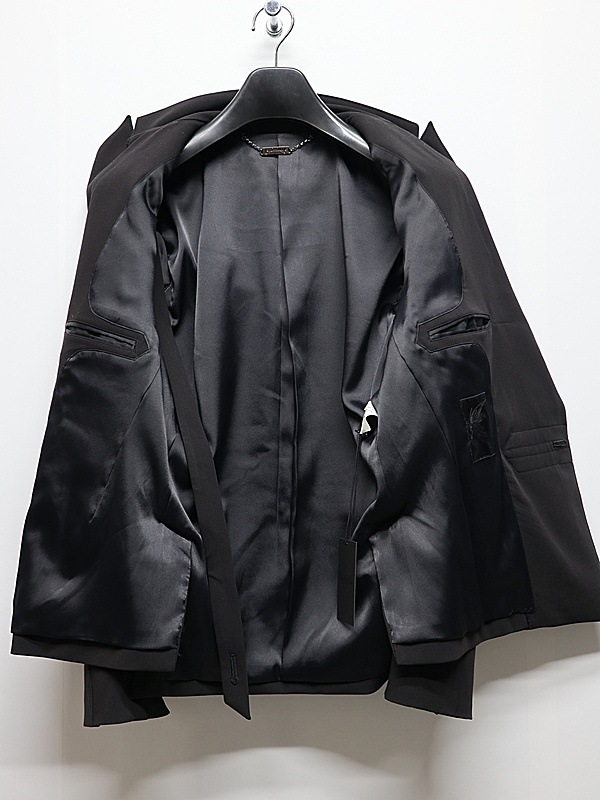 (ͽ���ʡ�9������10������ͽ��/kiryuyrik������奦����奦/PE Gabardine Short Goth Jacket/Black
