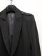 (ͽ���ʡ�9������10������ͽ��/kiryuyrik������奦����奦/PE Gabardine Short Goth Jacket/Black