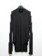 SALE40%OFF/JULIUS����ꥦ��/COTTON RIB CUT & SEWN3/BLACK.