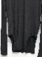 SALE40%OFF/JULIUS����ꥦ��/COTTON RIB CUT & SEWN3/BLACK.