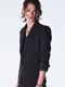 (ͽ���ʡ�9������10������ͽ��/kiryuyrik������奦����奦/PE Gabardine Short Goth Jacket/Black