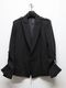 (ͽ���ʡ�9������10������ͽ��/kiryuyrik������奦����奦/PE Gabardine Short Goth Jacket/Black
