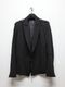 (ͽ���ʡ�9������10������ͽ��/kiryuyrik������奦����奦/PE Gabardine Short Goth Jacket/Black
