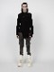 SALE40%OFF/JULIUS����ꥦ��/COTTON RIB CUT & SEWN3/BLACK.