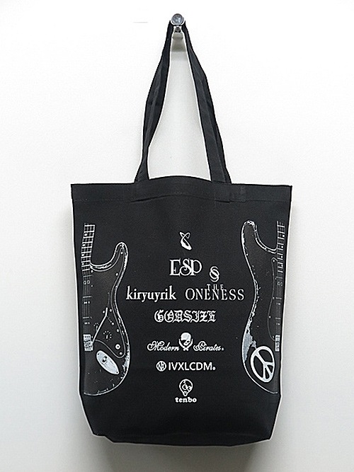 �㴰���THE ONENESS�������ͥ�/OrganicCottonCanvas toteBAG/BLK