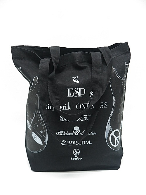 �㴰���THE ONENESS�������ͥ�/OrganicCottonCanvas toteBAG/BLK